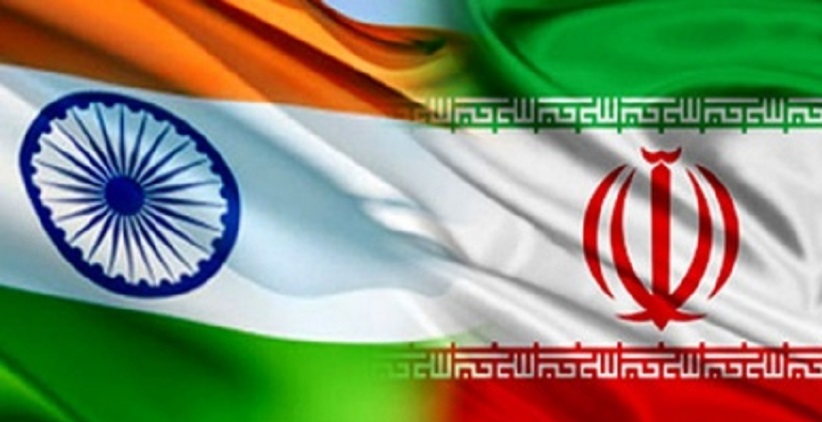 پرچم های ایران و هند
