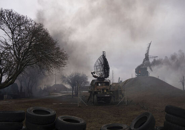 حضور ماشین های جنگی روسیه در کشور اوکراین