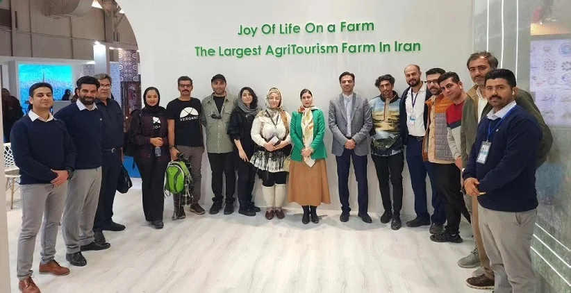 فعالان گردشگری کشاورزی در نمایشگاه بین المللی گردشگری